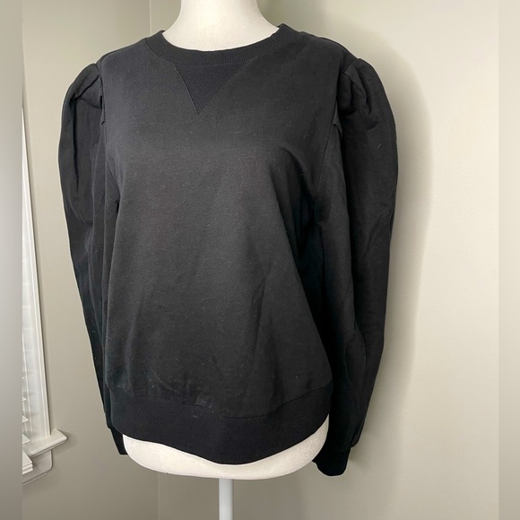 NWT SugarLips Black Crewneck Sweatshirt - Picture 2 of 8